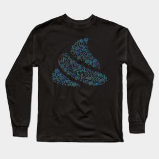 Shitcoin - Logo Collage Long Sleeve T-Shirt